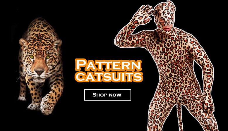 pattern catsuits zentai suit
